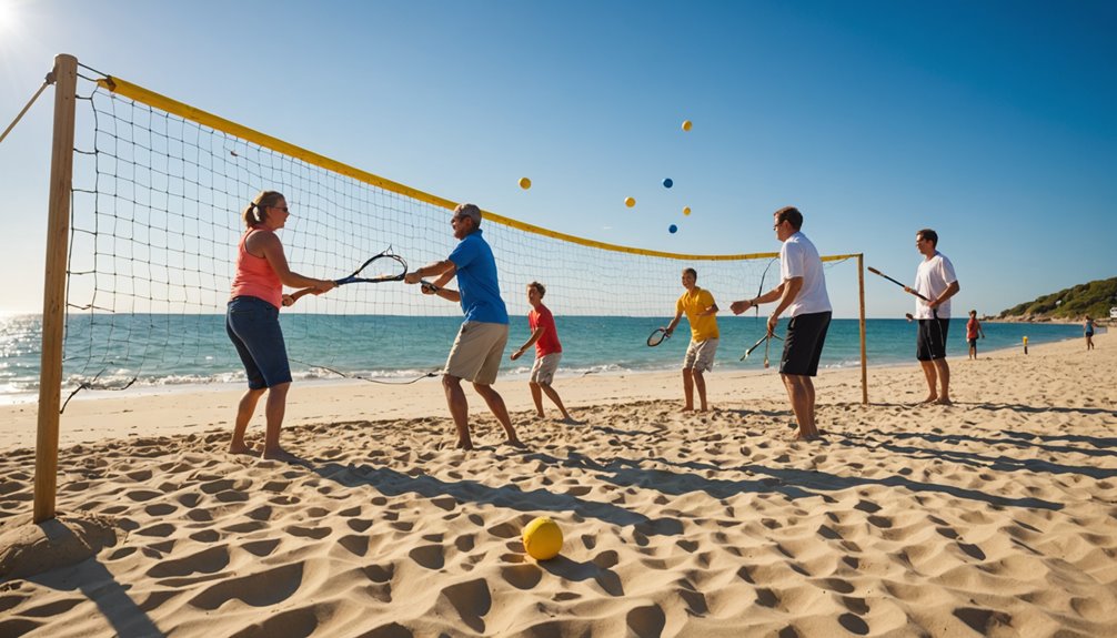 active beach games bonding