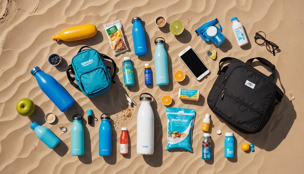 beach essentials for hydration