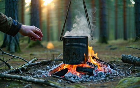 How to Make Coffee When Camping Without Gear