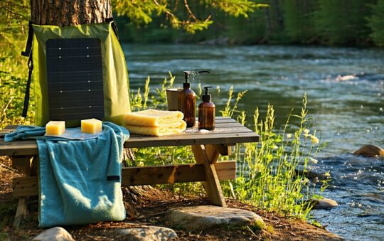 How to Stay Clean While Camping for a Week