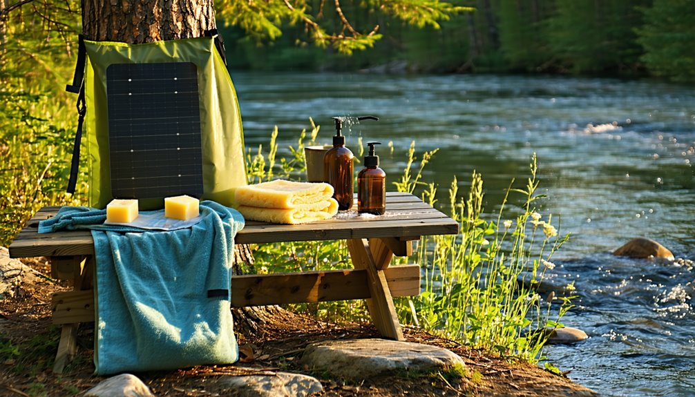 How to Stay Clean While Camping for a Week