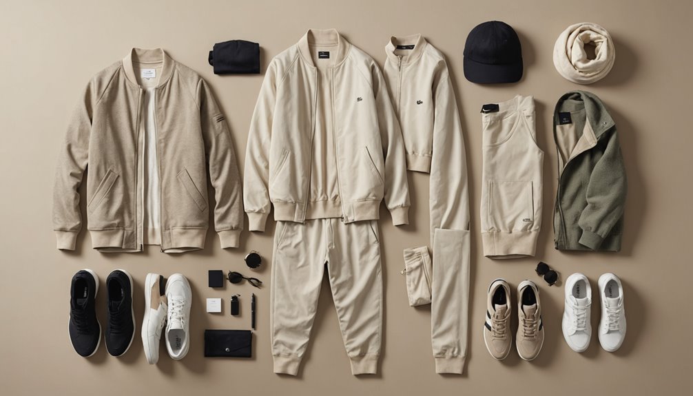 effortless layered practice outfits