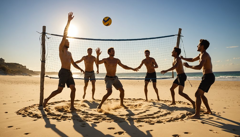 explosive competitive beach fun