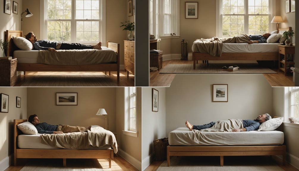 gradual transition to floor sleeping