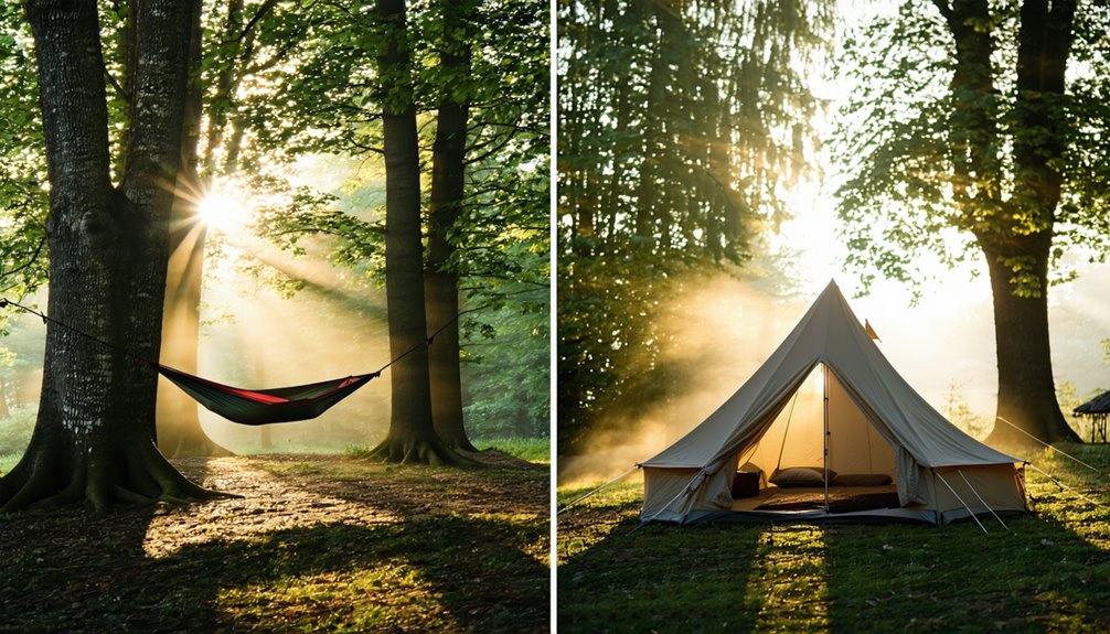 Is Sleeping in a Hammock Better Than a Tent?