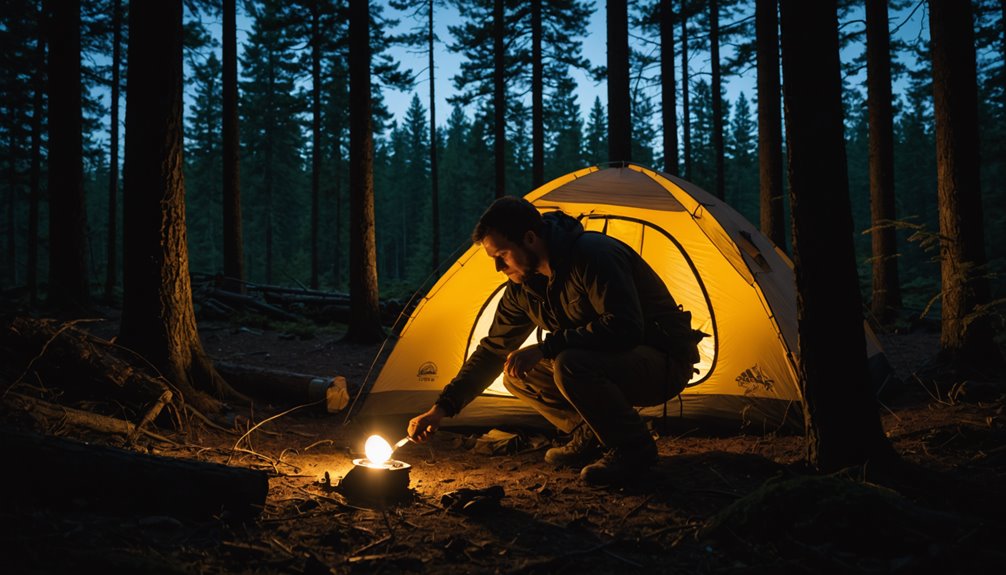 illuminating surroundings for safety