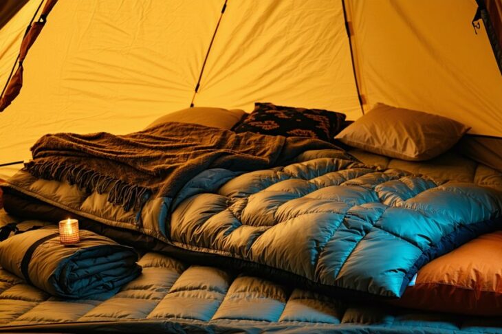 How to Stay Warm in a Tent Without a Heater