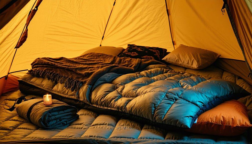 How to Stay Warm in a Tent Without a Heater
