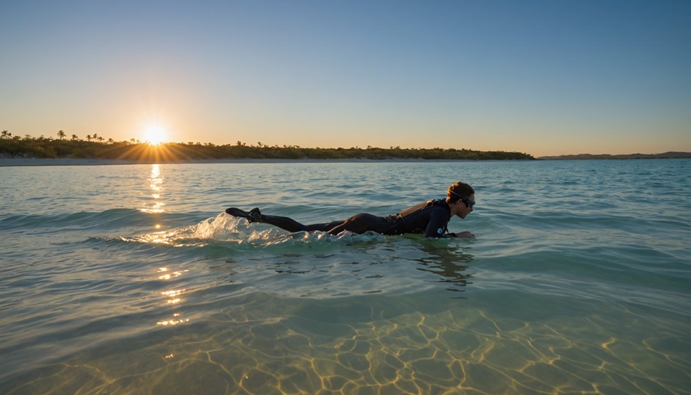 methodical shore entry and exit