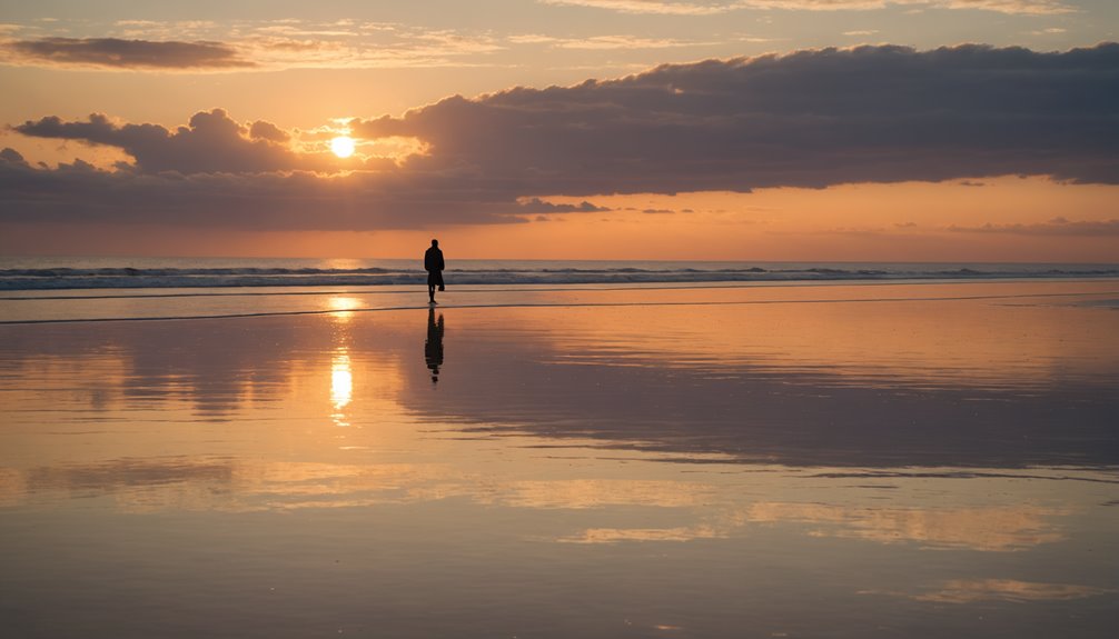 morning strolls promote serenity