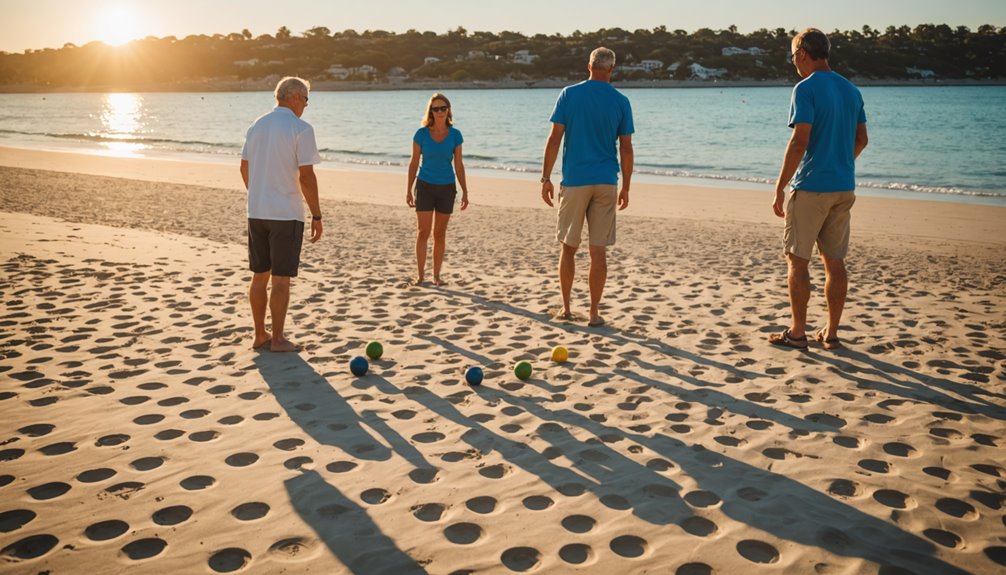 portable beach game experience