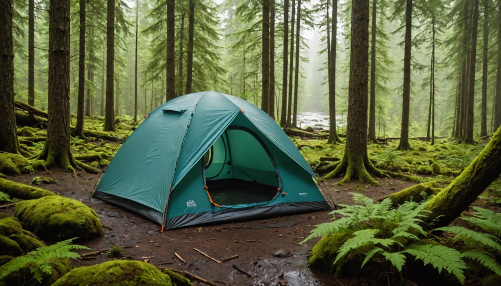 prioritize high ground camping