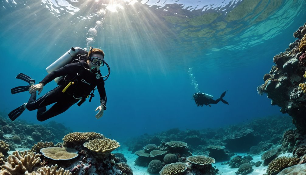 snorkeling before scuba diving