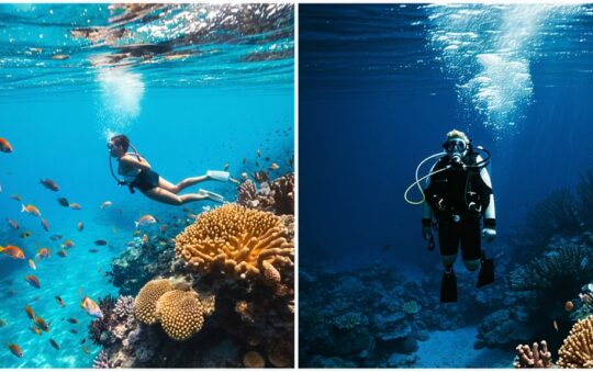 Snorkeling Vs Scuba Diving – What to Try First