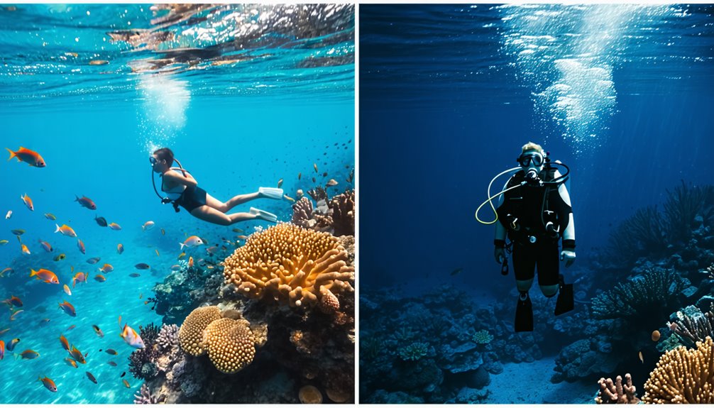 Snorkeling Vs Scuba Diving – What to Try First