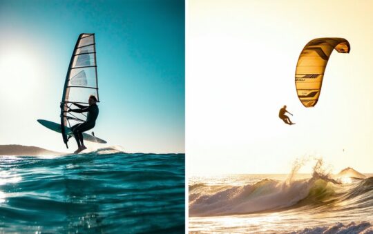Windsurfing Vs Kitesurfing for Beginners