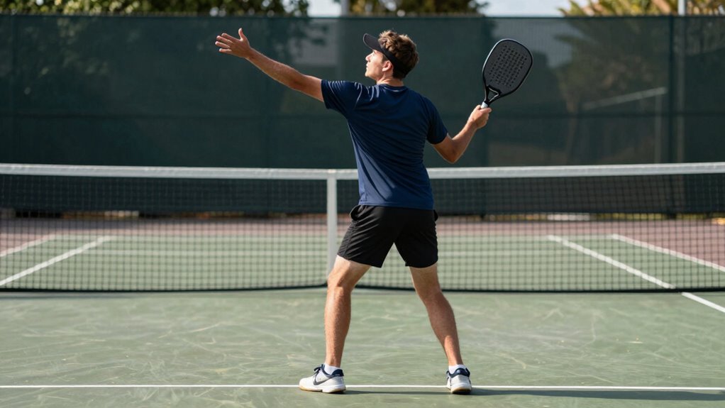 balanced stance for accuracy