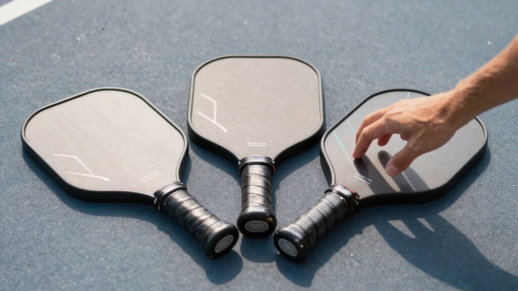 lightweight paddles enhance precision