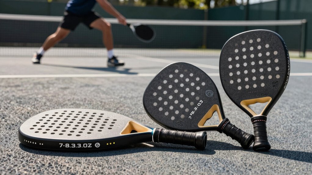 midweight paddles enhance performance