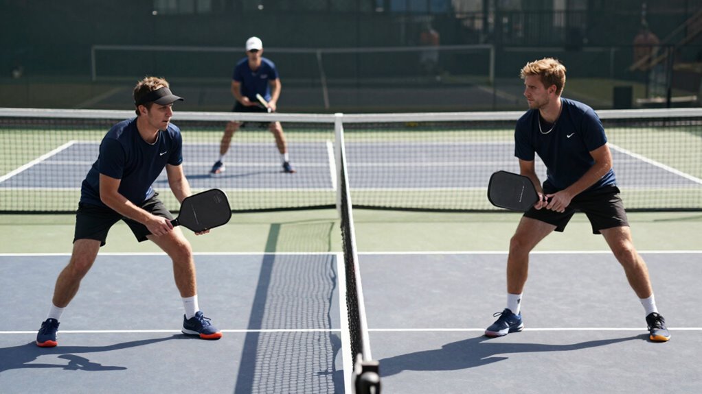 singles pickleball requires focus